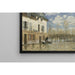 Riproduzione del dipinto Bateau dans l'inondation à Port-Marly - Alfred Sisley