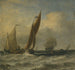 Bateaux de pêche en mer - Willem van de Velde le Jeune — vista dell’opera
