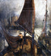 Bateaux de pêcheurs - Jozef De Coene — vista dell’opera