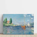 Riproduzione del dipinto Bateaux rouges, Argenteuil di Claude Monet