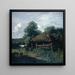Edificio agricolo in Gelderland - Wouter Johannes van Troostwijk — quadro incorniciato alla parete