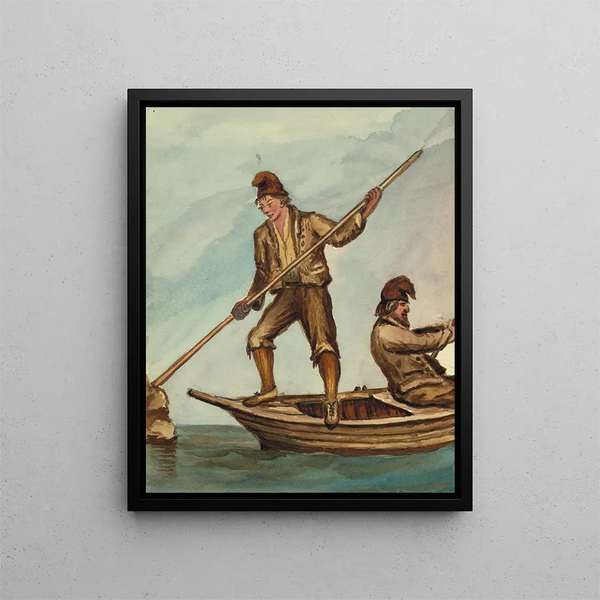 Insulaires delle isole Faroe - Bayard Taylor — quadro incorniciato alla parete