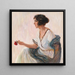 Bellezza - Eduard Veith — quadro incorniciato alla parete