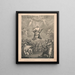 Ascensione di Cristo - Beck Pauli Litografia — quadro incorniciato alla parete