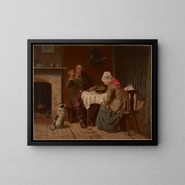 Richiesta di benedizione - Bencke Scott — quadro incorniciato alla parete