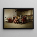 La Salle de Club - Benjamin Eugène Fichel — quadro incorniciato alla parete