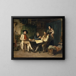 Benjamin Vautier - The Peasant in Debt.webp