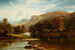 Una valle gallese vicino a Betws-y-Coed - Benjamin Williams Leader — vista dell’opera
