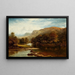 Una valle gallese vicino a Betws-y-Coed - Benjamin Williams Leader — quadro incorniciato alla parete