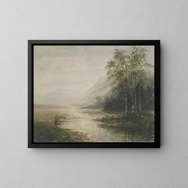 Bettws-y-Coed, Galles del Nord - Benjamin Williams Leader — quadro incorniciato alla parete