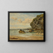 Falesie cornouaillaises a Newquay - Benjamin Williams Leader — quadro incorniciato alla parete