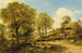 Printemps, cottage avec berger et troupeau - Benjamin Williams Leader — vista dell’opera