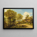 Printemps, cottage avec berger et troupeau - Benjamin Williams Leader — quadro incorniciato alla parete