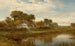 Cottages de Worcester - Benjamin Williams Leader — vista dell’opera