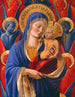 Madonna con Bambino e angeli - Benozzo Gozzoli — vista dell’opera