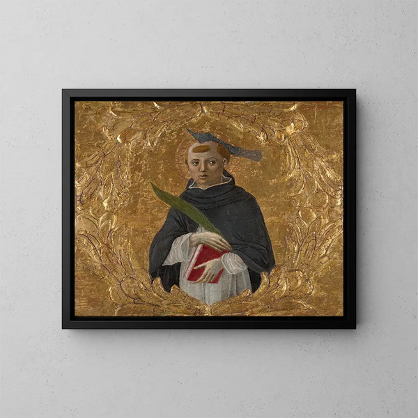 Saint Pierre Martire - Benvenuto di Giovanni — quadro incorniciato alla parete