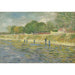 Riproduzione del dipinto Berge de la Seine - Vincent van Gogh