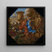 Bergers arcadiens - Giovanni Benedetto Castiglione — quadro incorniciato alla parete