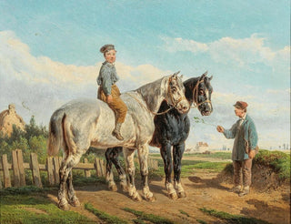 Bernard Edouard Swebach - A Little Treat.webp