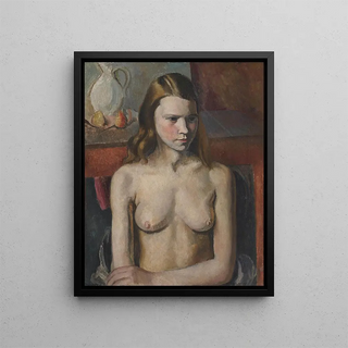 Bernard Meninsky - Seated nude.webp