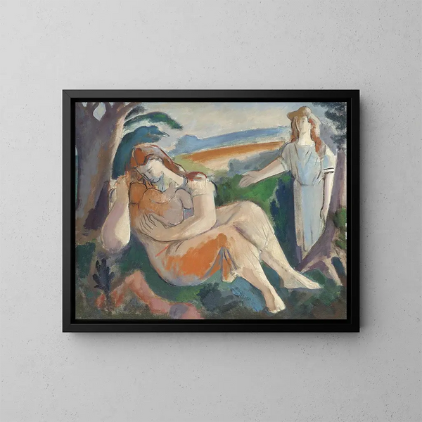 La Surprise - Bernard Meninsky — quadro incorniciato alla parete