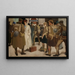 Gare Victoria, District Railway - Bernard Meninsky — quadro incorniciato alla parete