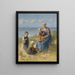 Sul mare - Bernard de Hoog — quadro incorniciato alla parete