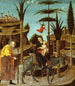 La fuga in Egitto - Bernardino Butinone — vista dell’opera