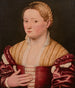 Ritratto di una bella veneziana - Bernardino Licinio — vista dell’opera