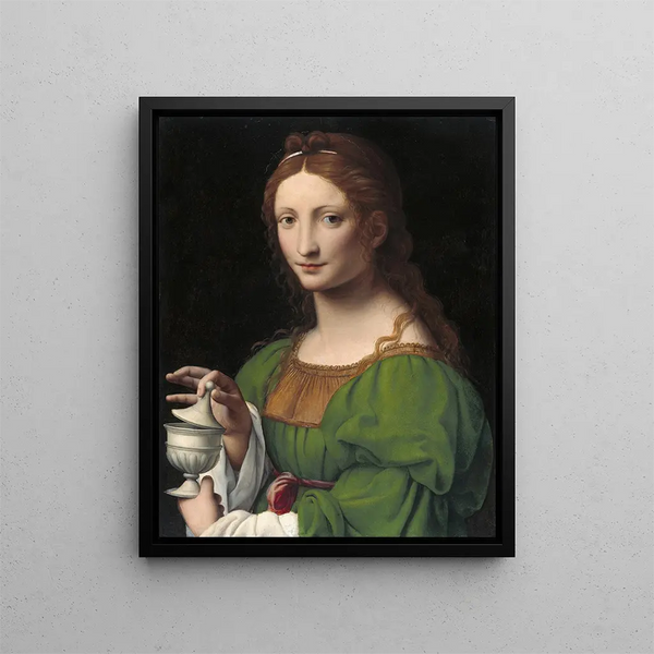 La Madeleine - Bernardino Luini — quadro incorniciato alla parete