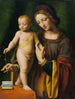 La Vierge à l'Enfant avec une Colombine - Bernardino Luini — vista dell’opera