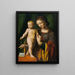 La Vierge à l'Enfant avec une Colombine - Bernardino Luini — quadro incorniciato alla parete