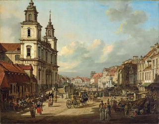 Bernardo Bellotto - Church of the Holy Cross in Warsaw.webp