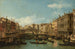Venezia il Grande Canale con il ponte di Rialto visto da sud - Bernardo Bellotto — vista dell’opera