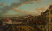 Vista di Varsavia dalla terrazza del castello reale - Bernardo Bellotto — vista dell’opera