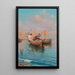 Motivo di Capri - Bernardo Hay — quadro incorniciato alla parete