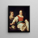 Salomé - Bernardo Strozzi — quadro incorniciato alla parete