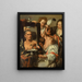 Vanità - Bernardo Strozzi — quadro incorniciato alla parete