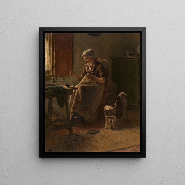 Interno - Bernardus Johannes Blommers — quadro incorniciato alla parete