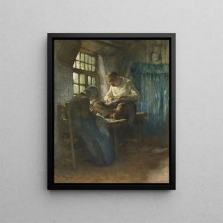 Bernardus Johannes Blommers - The Village Tailors.webp