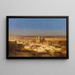 Vista del Cairo - Bernhard Fiedler — quadro incorniciato alla parete