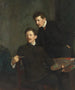 Ritratto doppio dei fratelli Bernhard ed Emil Sterman - Bernhard Störmann — vista dell’opera