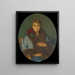 Ritratto di Hilda Sterman - Bernhard Störmann — quadro incorniciato alla parete