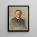 Professore Johan Gunnar Andersson - Bernhard Störmann — quadro incorniciato alla parete
