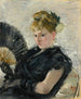 Donna con ventaglio - Berthe Morisot — vista dell’opera