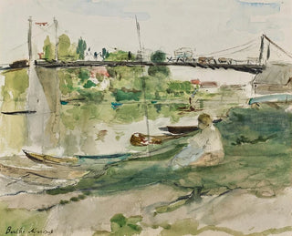Berthe Morisot - Le pont sur lOise.webp