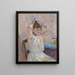 Le bain - Berthe Morisot — quadro incorniciato alla parete