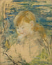 La fille blonde - Berthe Morisot — vista dell’opera
