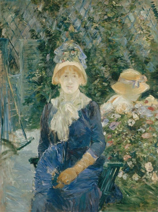 Berthe Morisot - Woman in a Garden.webp
