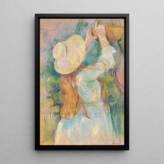 Berthe Morisot - Young Girl Holding a Basket.webp